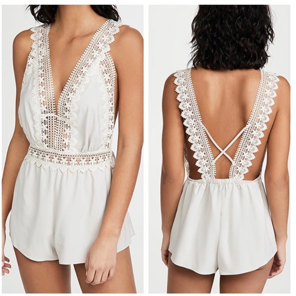 Flora Nikrooz Blythe Romper and Robe 🤍